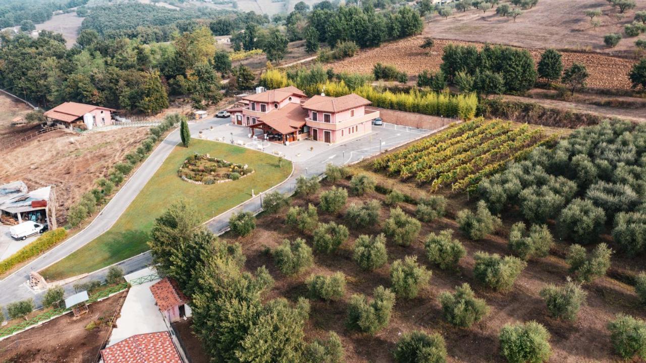 Agriturismo Ciociaro " Il Colle " Hotel Ristorante เชปราโน ภายนอก รูปภาพ